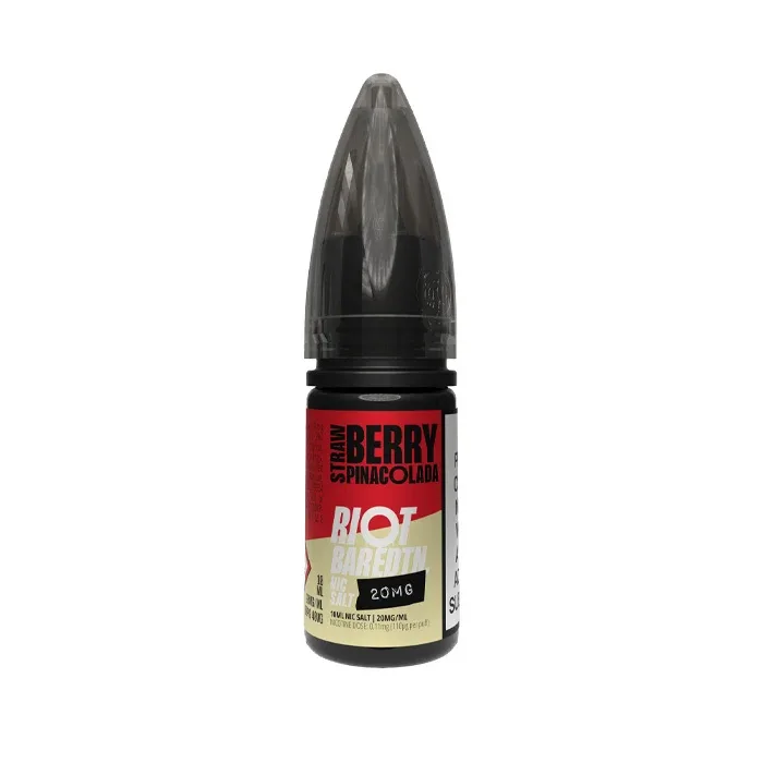 Riot Squad BAR EDTN Strawberry Pinacolada 10ml Nic Salt E-Liquid