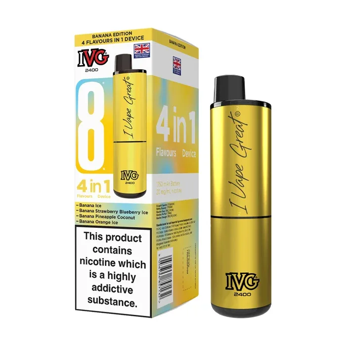 IVG 2400 4 In 1 Prefilled Pod Kit - Image 2