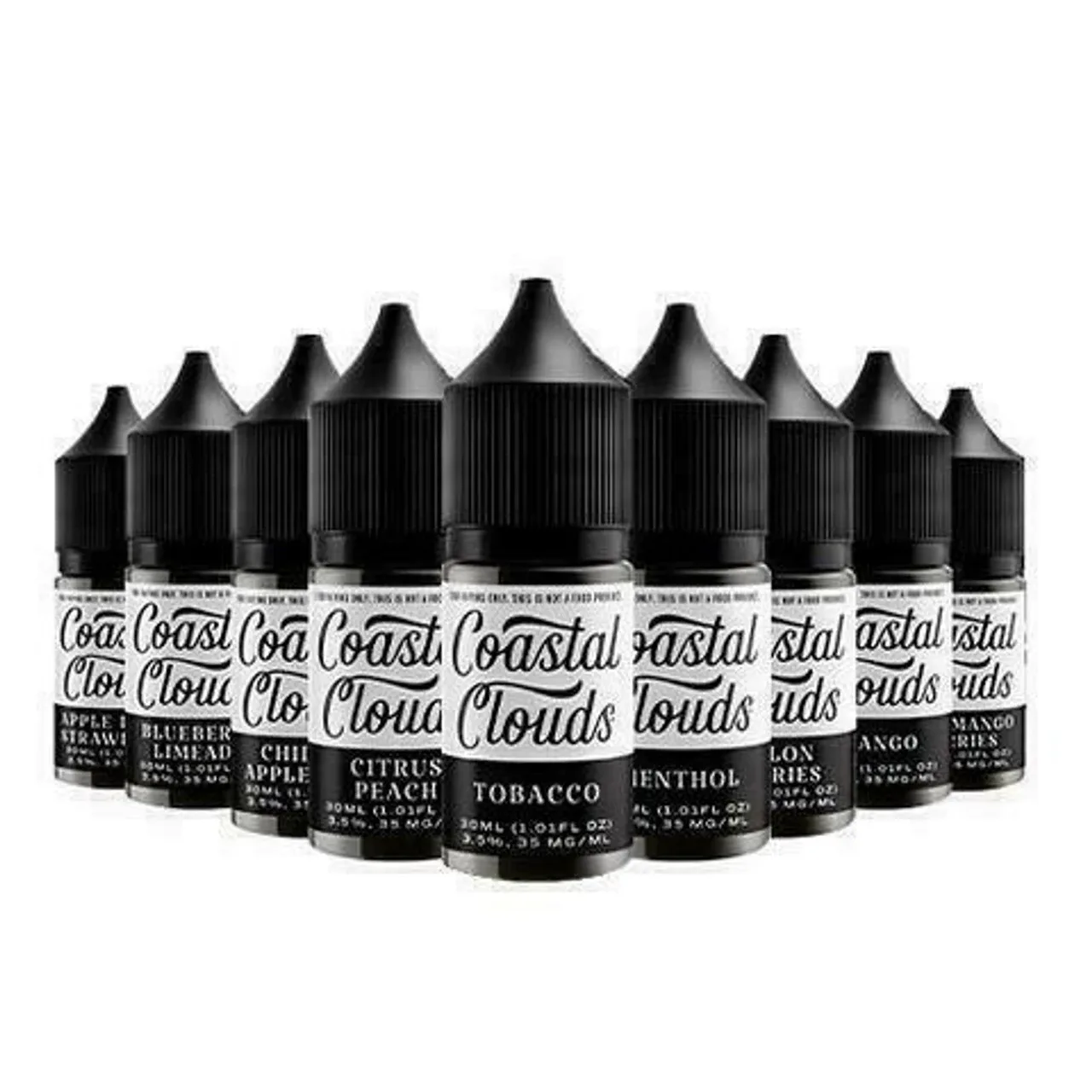Coastal Clouds Premium Salt Nicotine Vape Juice - 30ml