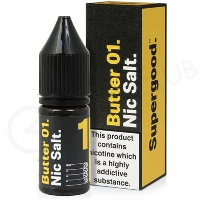 Butter 01 Nic Salt E-Liquid by Supergood