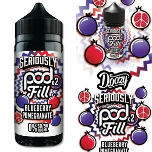 Blueberry Pomegranate by Seriously Pod Fill 100ml