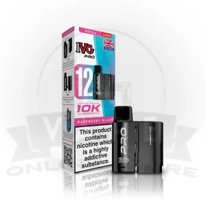 Raspberry Blast IVG Pro 12 Prefilled Replacement Pods