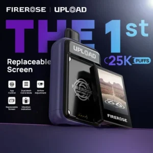 FIREROSE UPLOAD 5% NICOTINE 25,000 PUFFS DISPOSABLE VAPE
