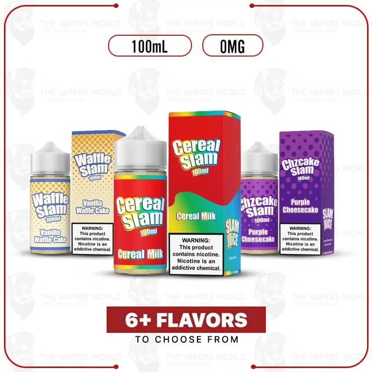 Slam 100ml E-Juice 0MG