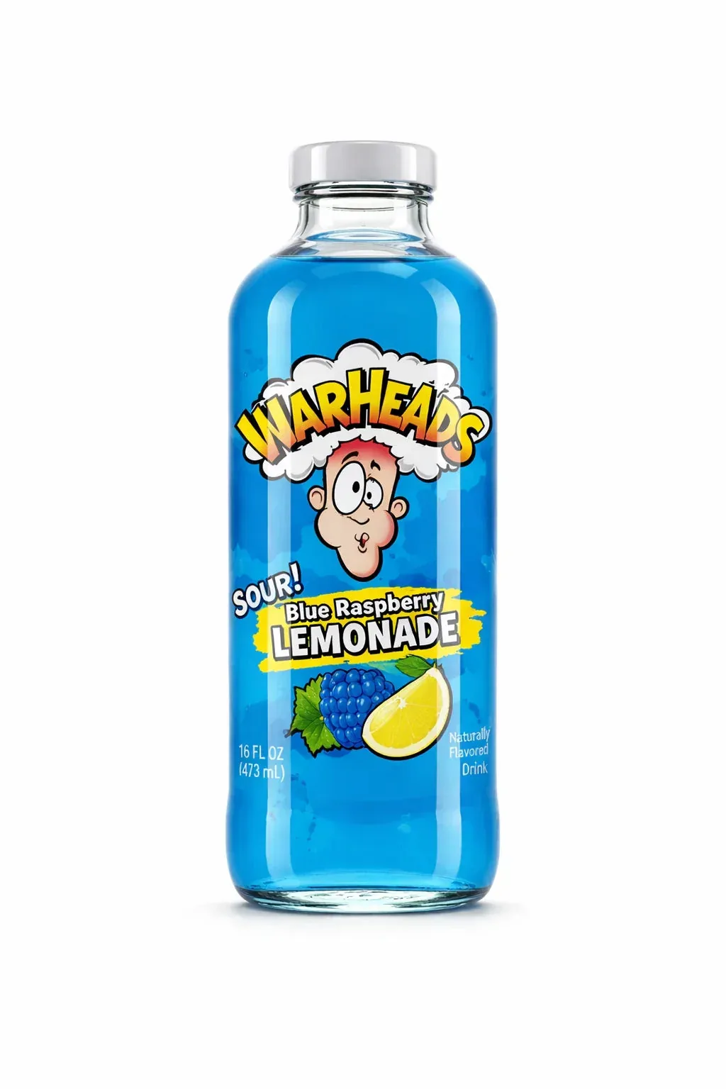 WarHeads Sour Blue Raspberry Lemonade 473ml