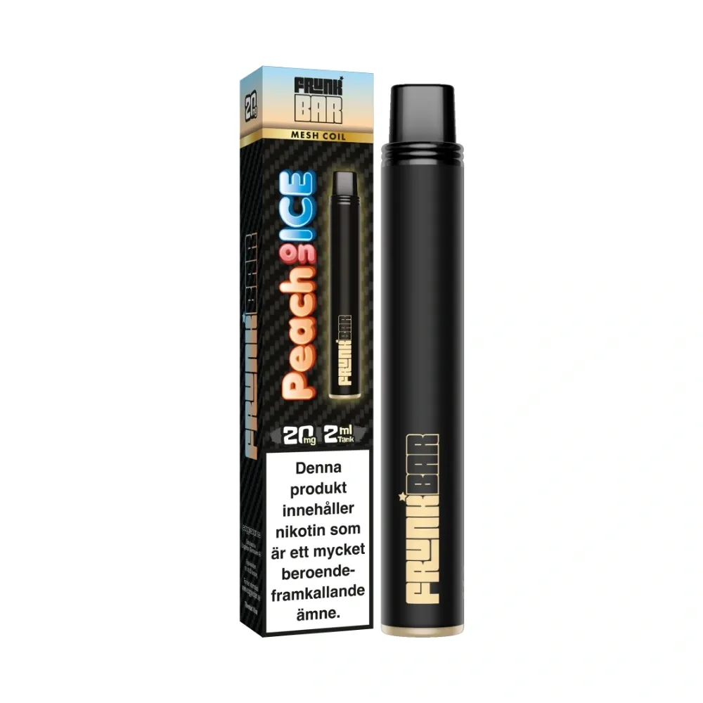 Frunk Bar – Peach on Ice (20 mg, Engångs vape)