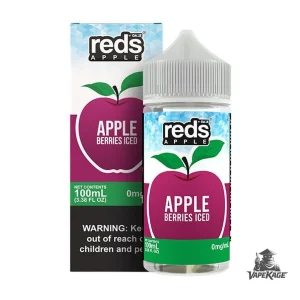 Reds Apple Berries Iced — Reds Apple Juice — 7 Daze 60mL Freebase