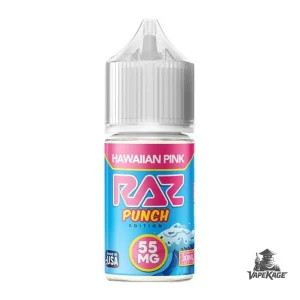 Hawaiian Pink RAZ x (punch Edition) — Pod Juice 30mL Nic Salt