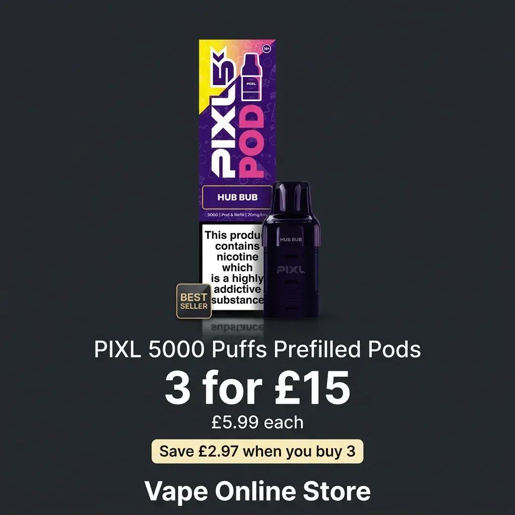 PIXL 5000 Puffs Prefilled Pods - Image 2