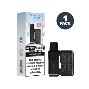 Blue Razz Cherry Hayati Rubik 7000 Prefilled Pods