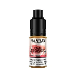 Lost Mary Maryliq - Peach Strawberry Watermelon Ice 10ml Nic Salt
