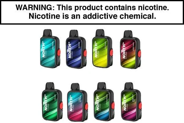 NORTH FT12000 DISPOSABLE VAPE – 12,000 PUFFS