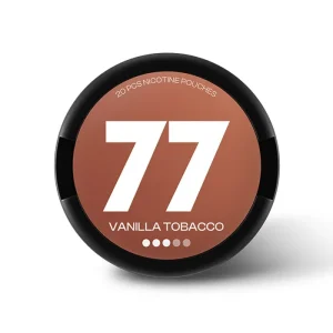 Vanilla Tobacco 77 Nicotine Pouches