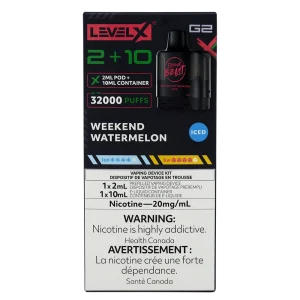 Level X G2 Pod Weekend Watermelon Iced 2ml 20mg