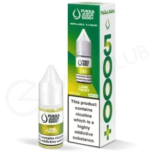 Lime Twist Nic Salt E-Liquid by Pukka Juice 5000+