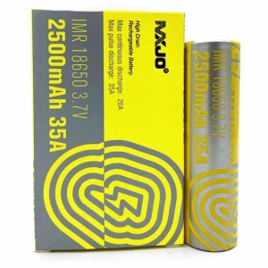 MXJO 2500 mAh 18650 Grey Battery (Bulk Discount Available)