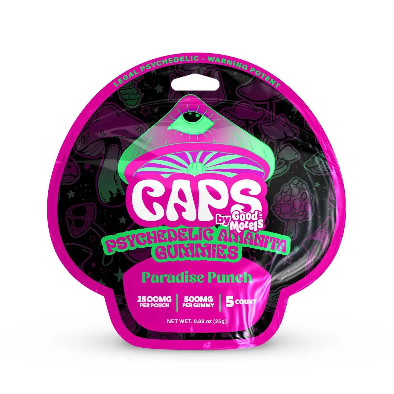 Caps - Amanita + D9 Nano Gummies (5000mg)
