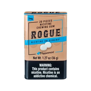 Rogue Wintergreen Nicotine Gum (20 Pieces/Tin)