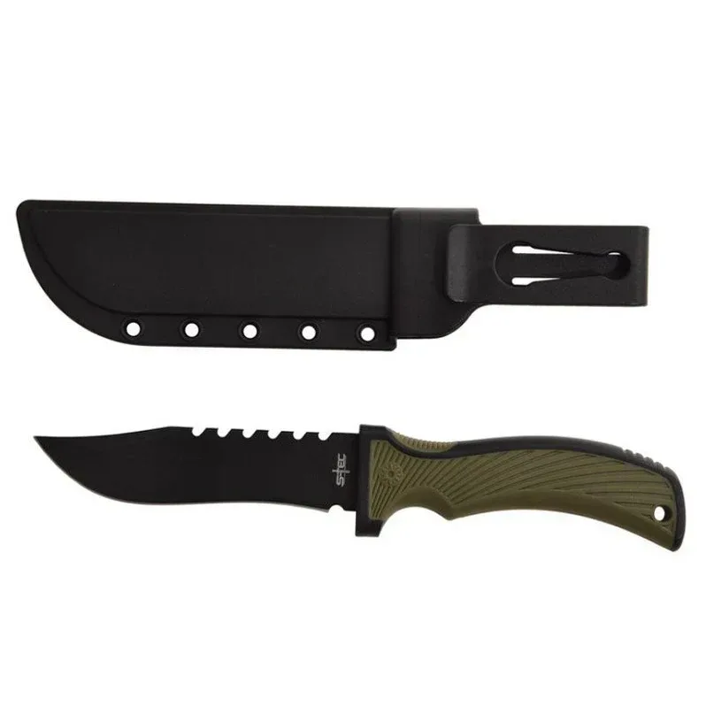 S-TEC - 9" Hunting Knife w/ Sheath