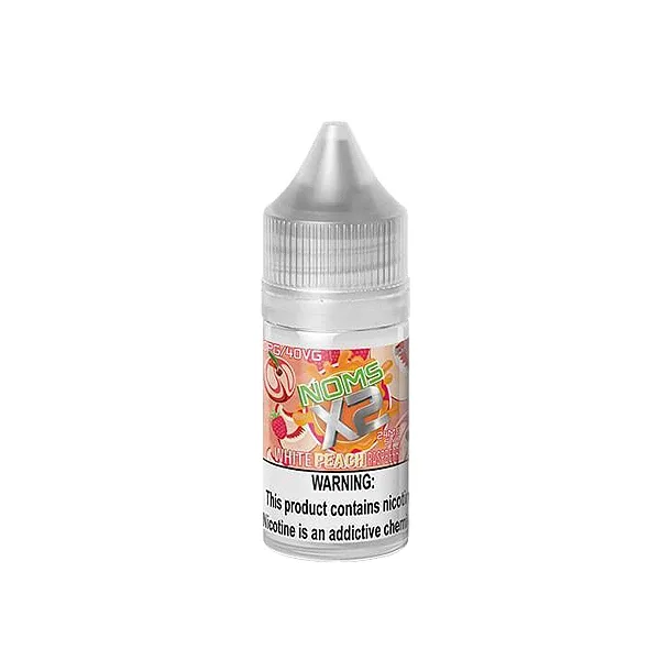 Noms X2 Salts White Peach Raspberry 30ml - Image 2