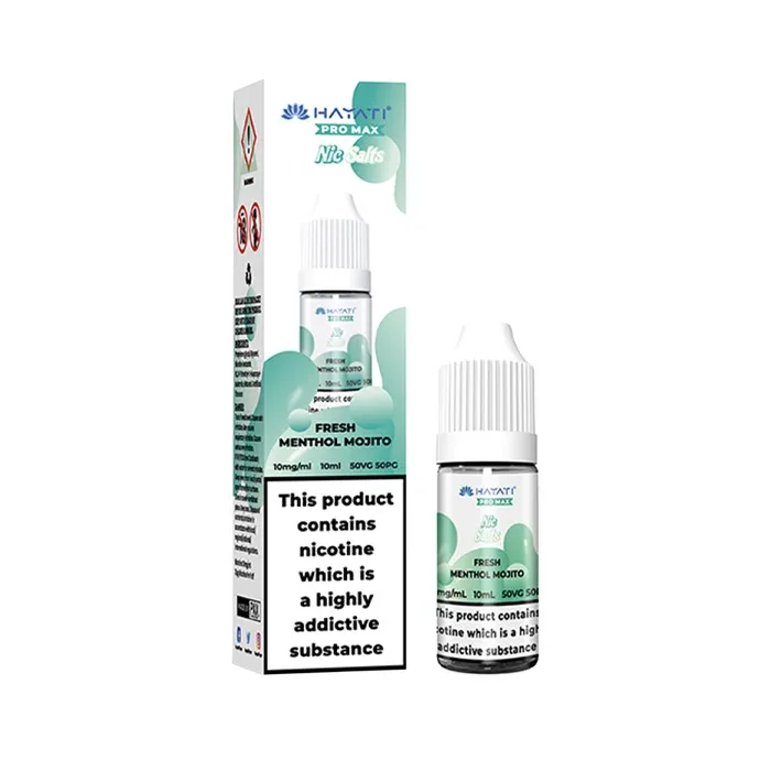 Fresh Menthol Mojito Nic Salt E-Liquid by Hayati Pro Max