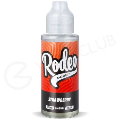 Strawberry Shortfill E-liquid by Rodeo 100ml