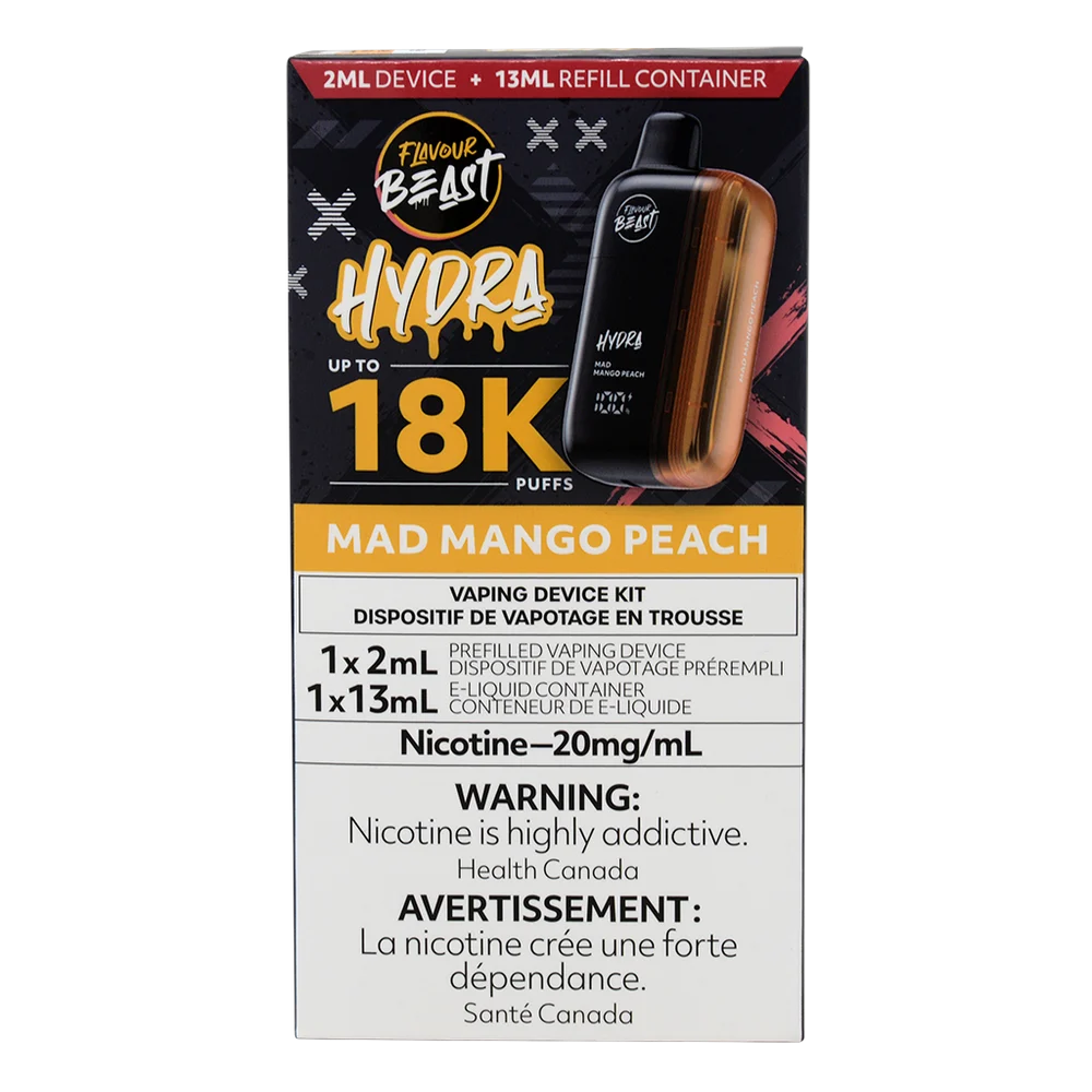 Hydra 18K Mad Mango Peach 2ml 20mg