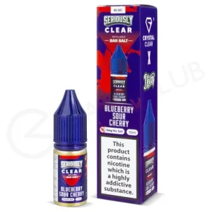 Blueberry Sour Cherry E-Liquid by Seriously Clear Bar Salt