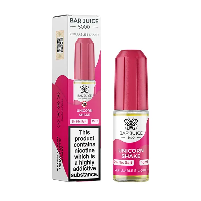 Unicorn Shake Nicotine Salt by Bar Juice 5000