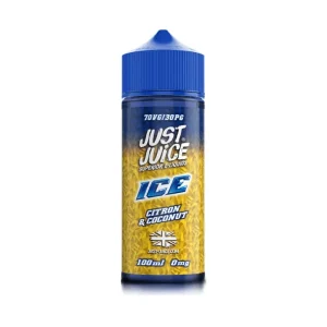 Citron & Coconut Ice 100ml Shortfill E-Liquid by Just Juice