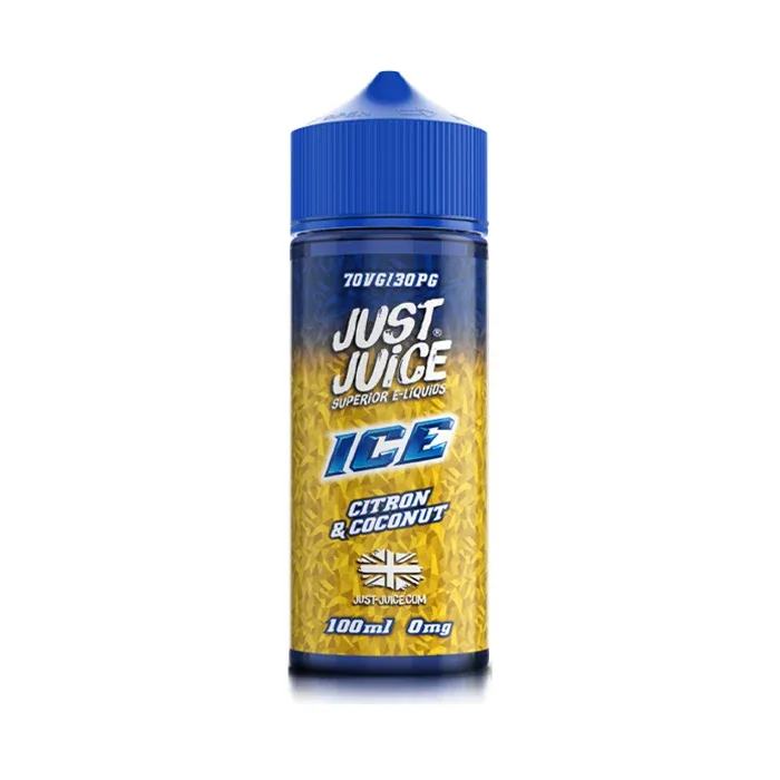 Citron & Coconut Ice 100ml Shortfill E-Liquid by Just Juice