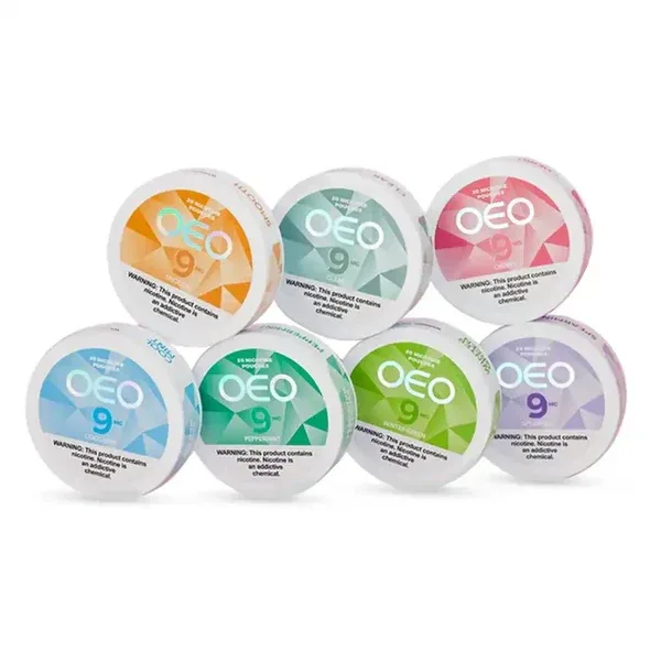 OEO Nicotine Pouches by Flum (pack of 5)