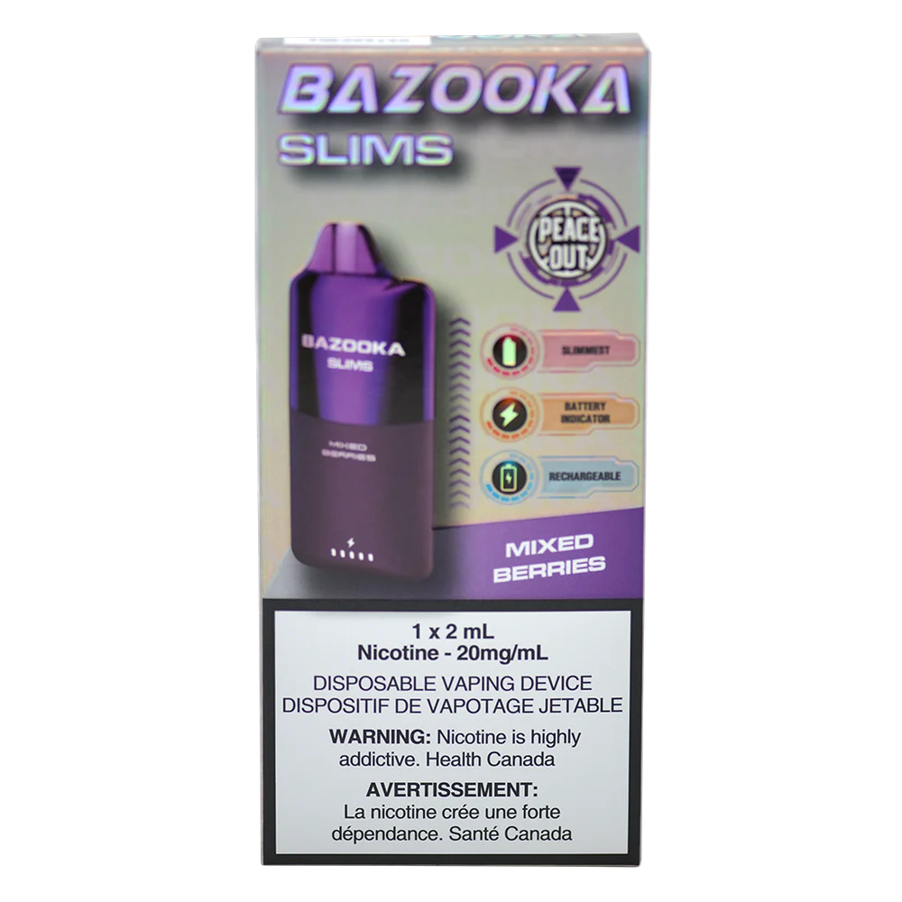 Bazooka Slim Mixed Berries 2ml 20mg
