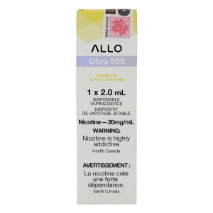 Allo Ultra 500 Banana Ice 2ml 20mg
