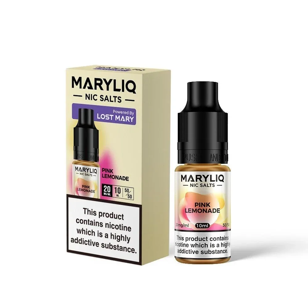 Lost Mary Maryliq - Pink Lemonade 10ml Nic Salt - Image 2