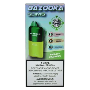 Bazooka Slim Peach Passion 2ml 20mg