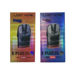 Lost Vape E-Plus Dual Mesh Pod Cartridge (3pcs/pack)