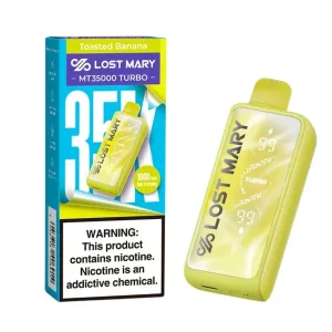 Toasted Banana Lost Mary MT35000 Turbo Vape