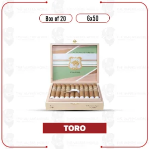 Classico by Lucky Cigar: Toro 6×50 Box of 20 Cigars