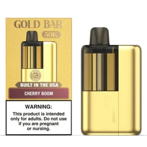 Gold Bar Max Cherry Boom 50K Nixodine Disposable