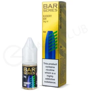 Blueberry Kiwi Nic Salt E-Liquid by Bar Series Gold Edition
