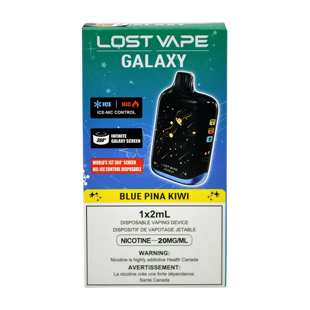 Orion Bar Galaxy Blue Pina Kiwi Ice 2ml 20mg