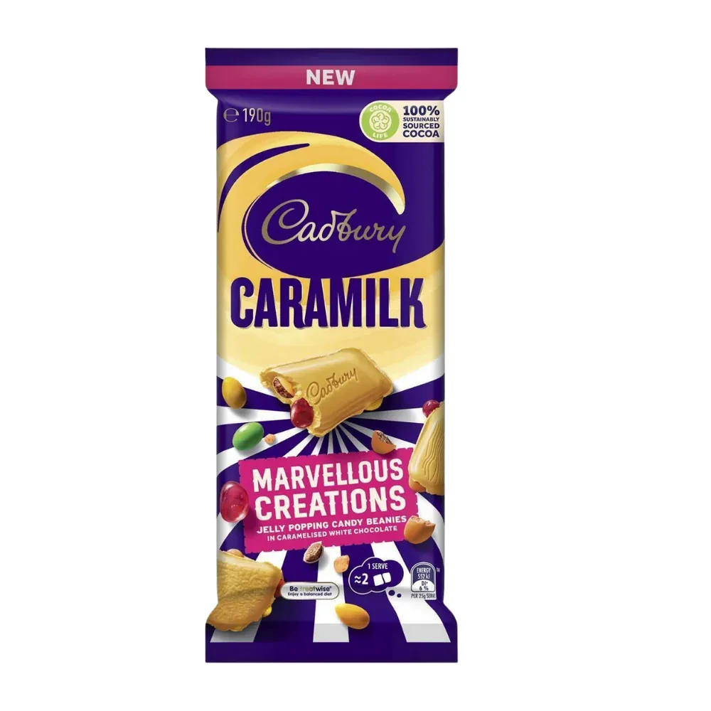 Cadbury Caramilk Marvellous Creations 190g