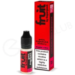 Guava Dragon Fruit & Blueberry Nic Salt E-Liquid by Supergood Fruit