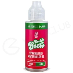 Strawberry Watermelon Bubblegum Shortfill E-Liquid by Double Brew Bar Series 100ml