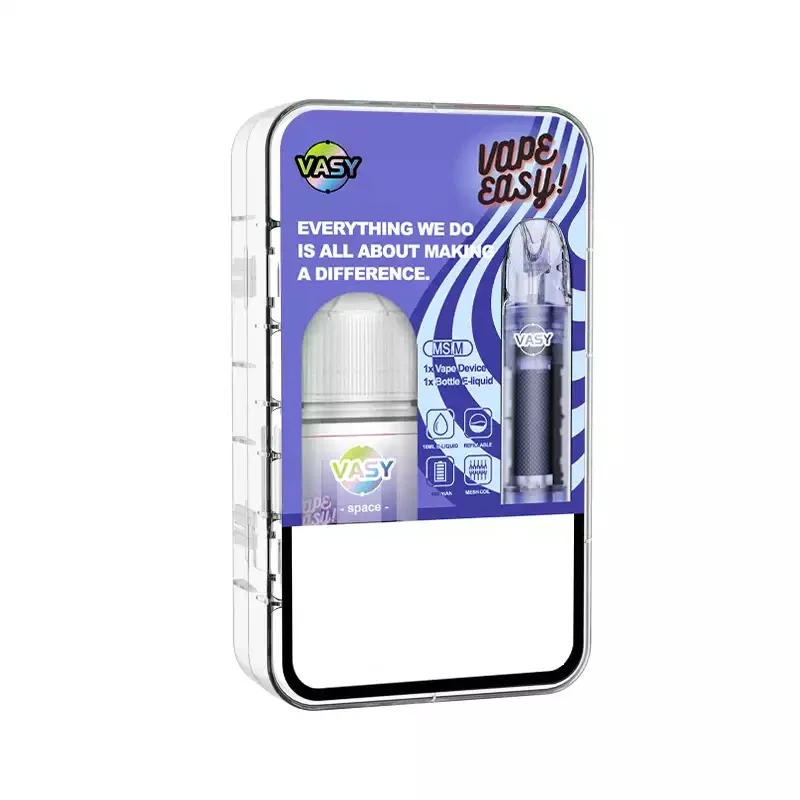 VASY SPACE Refillable Wholesale Disposable Vapes Pod Kit Bulk Purchase