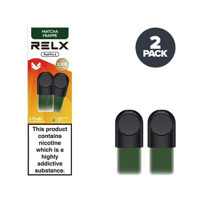 Matcha Frappe RELX Pro Pod 2 Prefilled Pods
