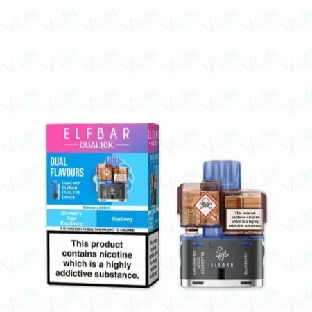 Elf Bar Dual 10K Prefilled Pods + Refill Containers – Dual Flavours - Image 2