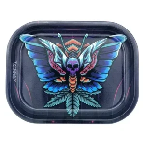 Butterfly Metal Rolling Tray