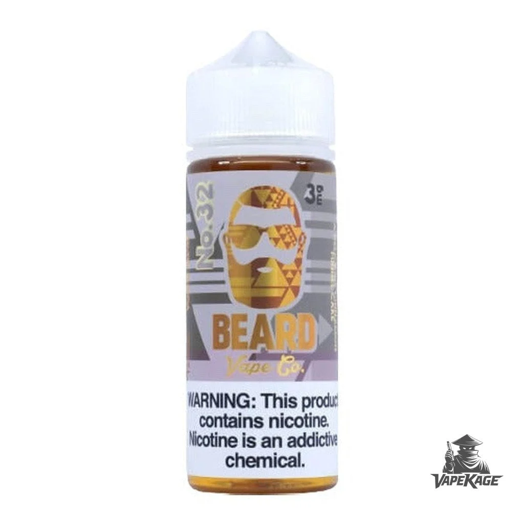No 32 Numbered Series — Beard Vape Co 120mL Freebase